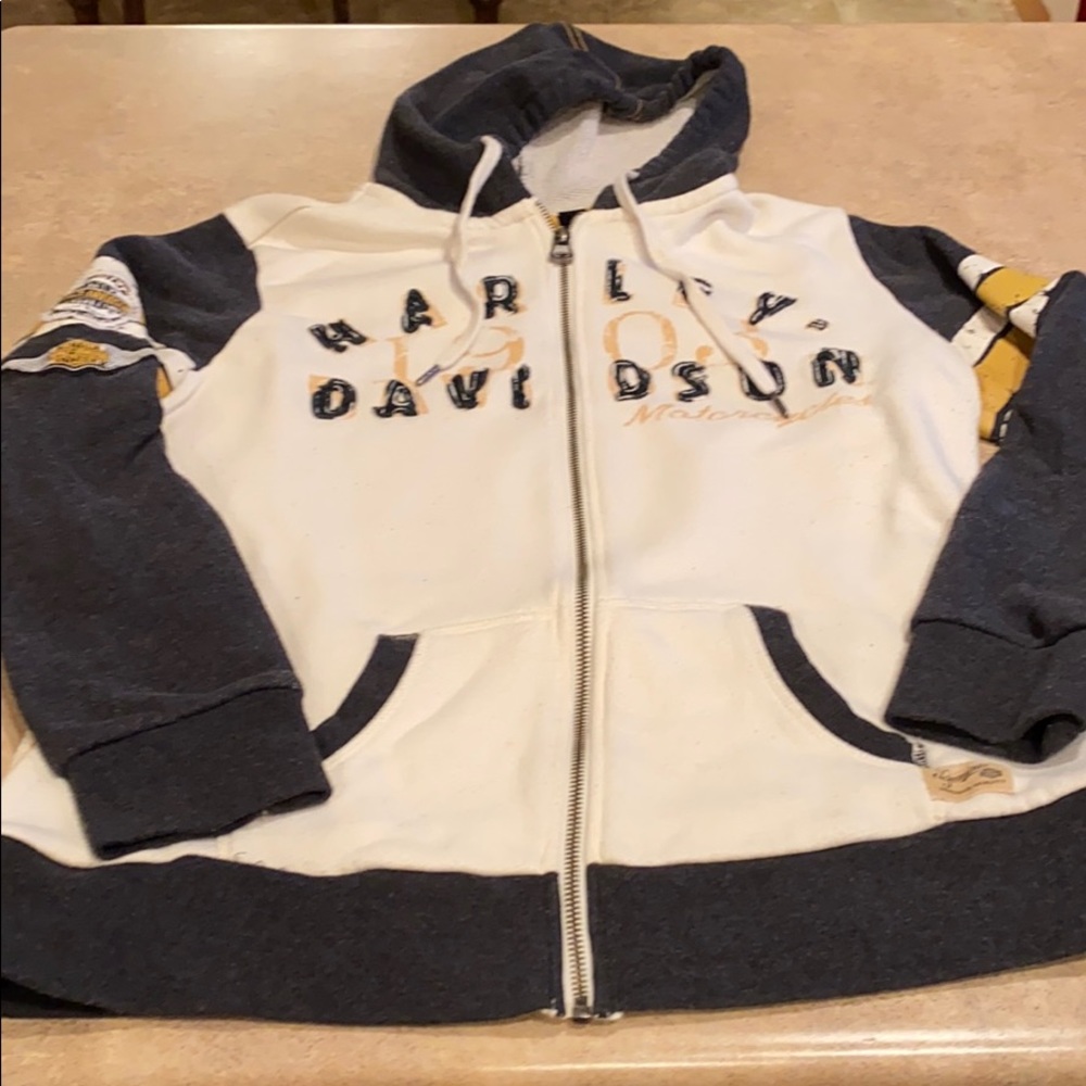 Women’s Harley Davidson zip up size XL